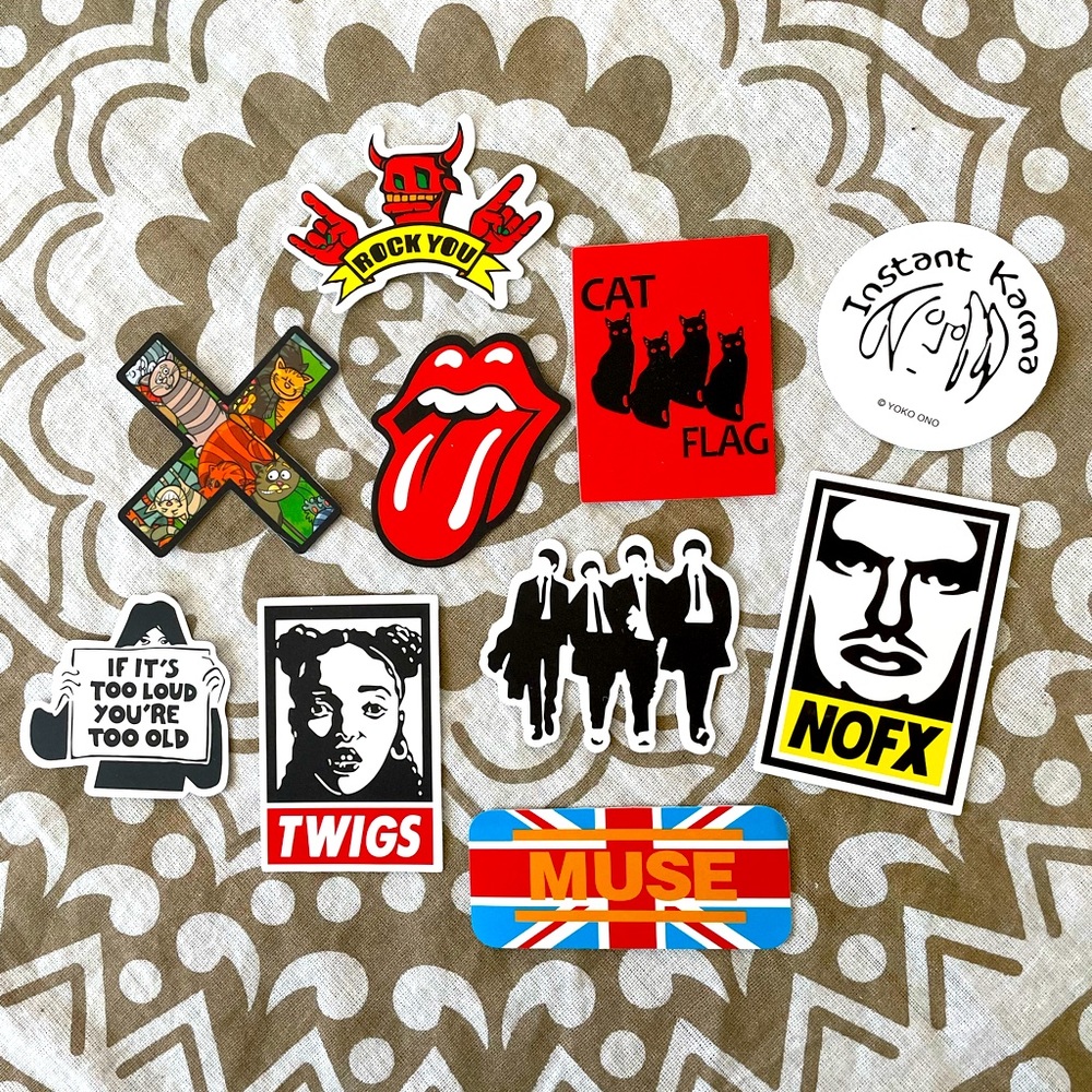 Set of 10 Stickers